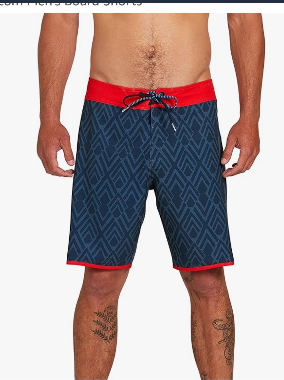 Volcom Echo Mod 19" Boardshorts Size 32